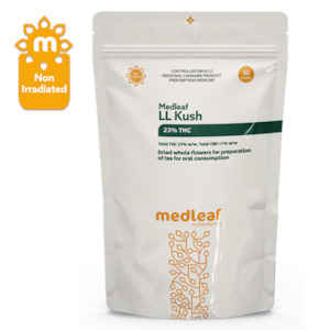 Thc Flowers: Medleaf LL Kush flowers 30g