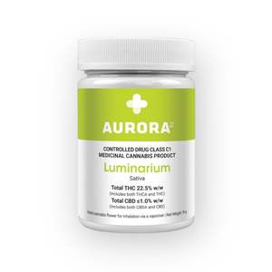 Thc Flowers: Aurora Luminarium flowers 15g - (Manaaki Programme Price)
