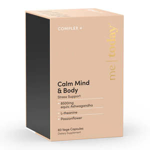 Natural Health Essentials: Me Today Calm Mind & Body 60 Capsules