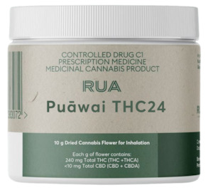 Products: Rua Puāwai THC24 10g