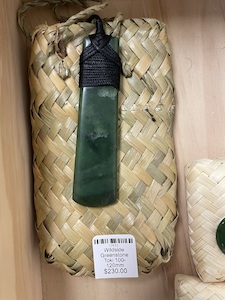 Wildside Greenstone Toki 100-120mm - Toi Toi Maori Art & Gift