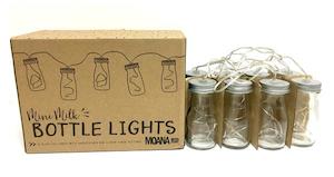 Moana Rd Mini Milk Bottle Lights - Toi Toi Maori Art & Gift