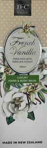 Banks & Co French Vanilla Wash 300ml - Toi Toi Maori Art & Gift