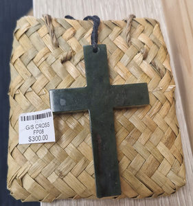 G/S CROSS FP08 - Toi Toi Maori Art & Gift