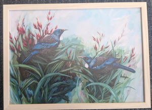 Nestled in Nature Tui & Flax - Toi Toi Maori Art & Gift