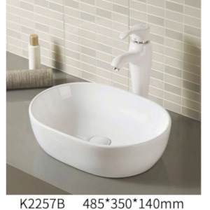 Basins: Arts Basin Counter top Ceramic Basin K2257B (without overflow)