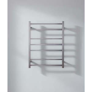 Heated Towel Rails: Heated Towel Rail 600*800mm GUNMETAL Square