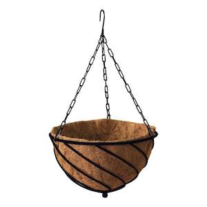 Garden: Hanging Basket Teardrop with Liner & Chain