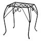 Plant Stool Sienna Square - Black