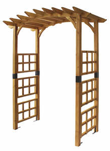 Outdoor Garden Features Hanging Baskets: Garden Arch - Ardleigh