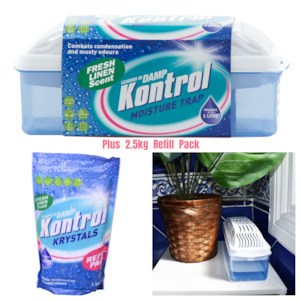 Slimline Moisture Trap + 2.5kg Refill - Linen Scent