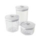 Vacuum Storage Canisters - Set of 3