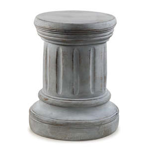 Indoor Planters Stands Garden Structures Figurines: Roman Column - Round