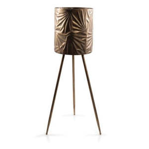 Indoor Planters Stands Garden Structures Figurines: Paradise Planter on Legs 84cm - Antique Bronze