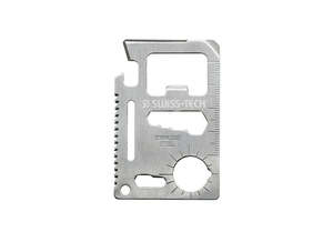 Swiss+Tech Credit Card Multi-Tool Kit 11-1 - Silver