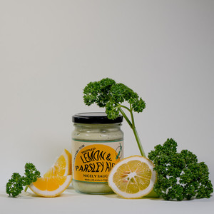 Products: Preserved Lemon & Parsley Aioli Nicely Sauced