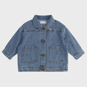 Clothing: Axel Jacket - Vintage Denim