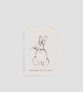 Books Stationary: Welcome Little One | Gift Tag