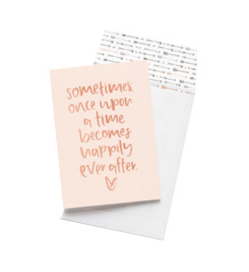 Once Upon A Time - Greeting Card