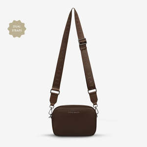 Bags Wallets: Plunder Bag With Dual Straps - Cocoa