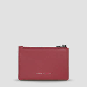 Gone Again Wallet - Rouge Nappa