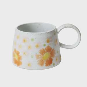 June Flower Garden / Large Handled Mug
