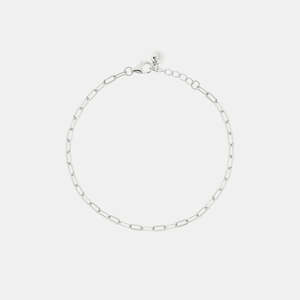 Jewellery Accessories: Mini Link Bracelet | Silver