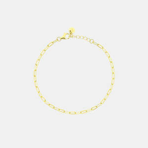 Jewellery Accessories: Mini Link Bracelet | Gold