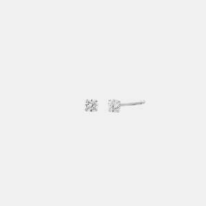 Mini Rock Studs | Silver
