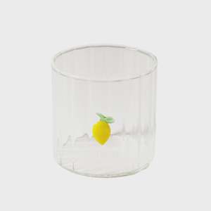 Haven Glass Tumbler / Lemon