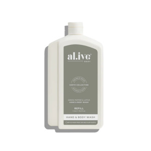 Bathroom: 1 ltr Wash Refill - Green Pepper & Lotus