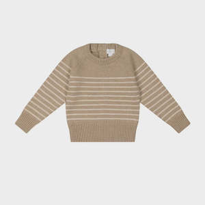 Elias Jumper - Elias Stripe Sable Marle