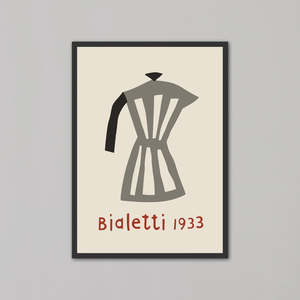 Artwork: Bialetti Moka | A3 | Black Box Frame