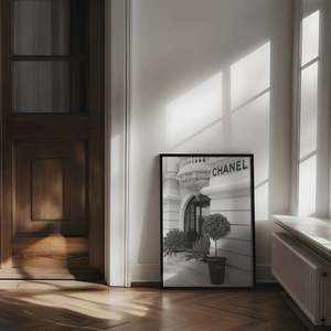 Artwork: Chanel Boutique Store | Black Box Frame | A2