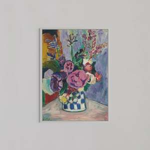 Les Pivoines By Henri Matisse | White Box Frame | A1