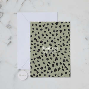 Thank You So Much | Greeting Card