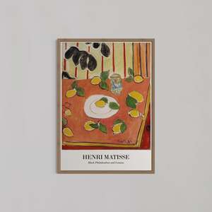Artwork: Philodendron and Lemons by Henri Matisse | A3 | Oak Box Frame