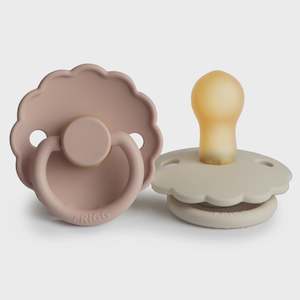 Sale: FRIGG Daisy Pacifier | 2 Pack | Blush/Cream