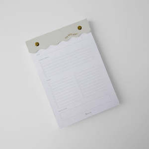 2022 Planners: Curved Daily Notes Nude