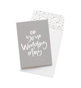 On Your Wedding Day - Greeting Card