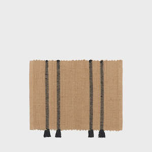 Sale: Door Mat Ezra - Natural/Black