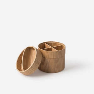 Gaussian 3 Tier Vessel | Natural Oak