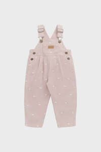 Blair Overall - Petite Heart Peach