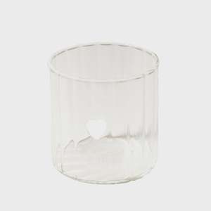 Haven Glass Tumbler / Heart