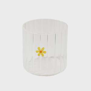 Haven Glass Tumbler / Flower