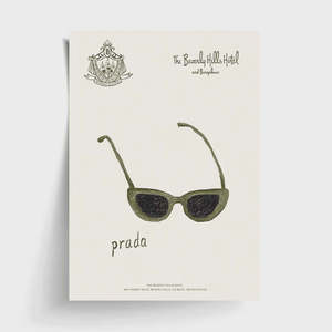 Artwork: Prada Sunglasses Print