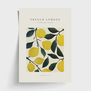 French Lemons Print | A3
