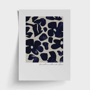 Artwork: Gucci Flower Market Print Navy | A3