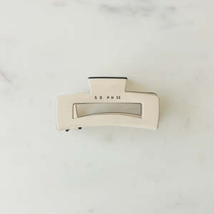 Hair Accessories: Claw Clip | Large | Ivory