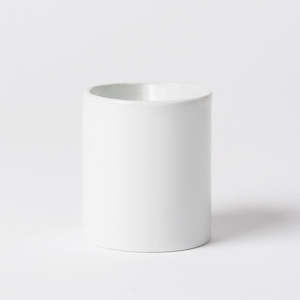 Citta: Porcelain Vessel - White Large